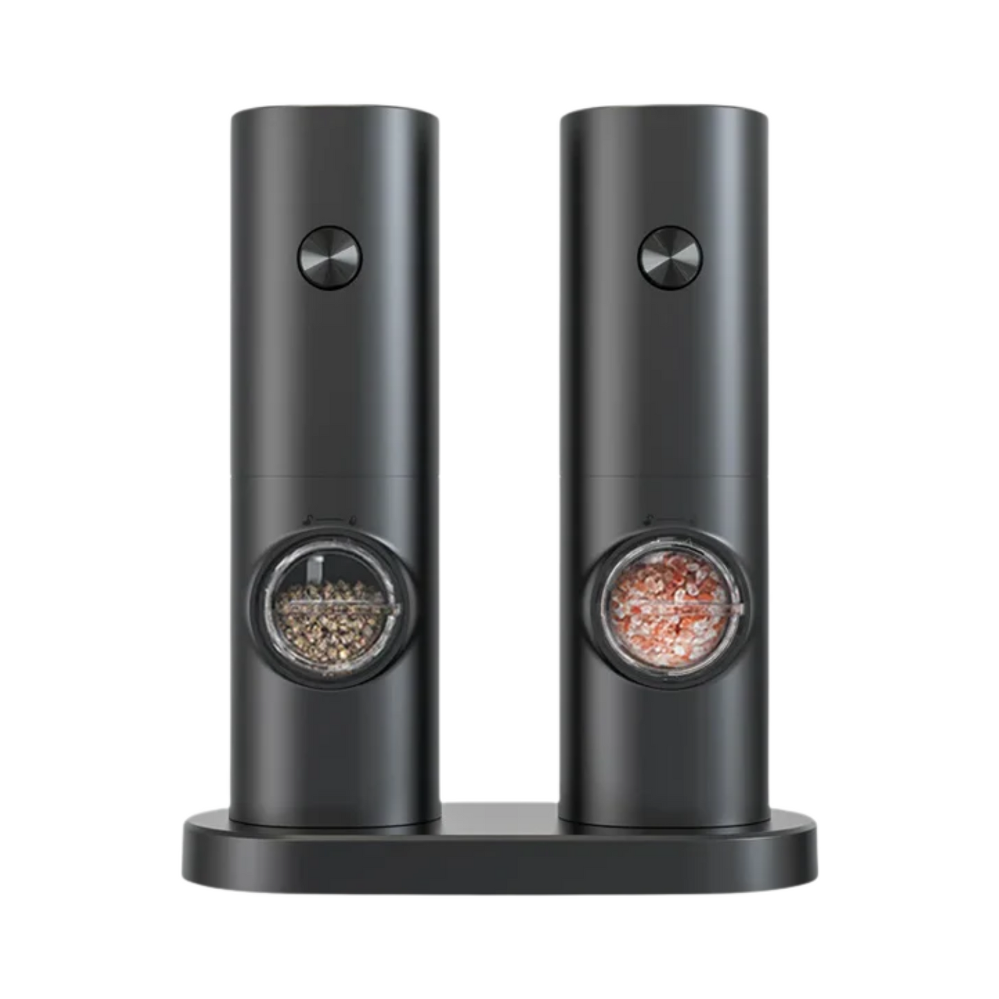Rechargeable Electric Salt & Pepper Grinder Set - Automatic Spice Mill