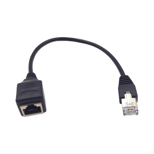 1-Foot Cat6 Ethernet Extension Cable - RJ45 Male to Female Network Connector