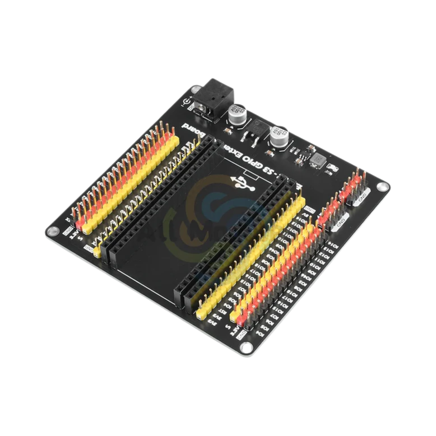 ESP32-S3 IoT Development Board - GPIO Expansion Board with DC5.5 Interface