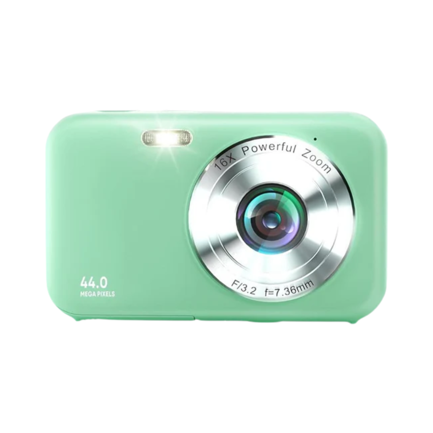 Kids Digital Camera - 44MP FHD 1080P Vlogging Camera with 32GB Card & 16X Zoom
