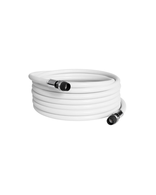 75-Foot RG6 Coaxial Cable - Weatherproof Indoor/Outdoor Digital Coax with F81 Connectors