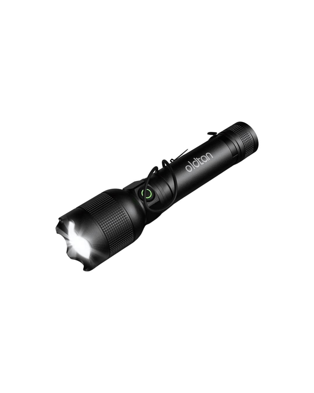 Rechargeable High-Lumen Mini Flashlights - Metal Outdoor Tactical Lights 2-Pack