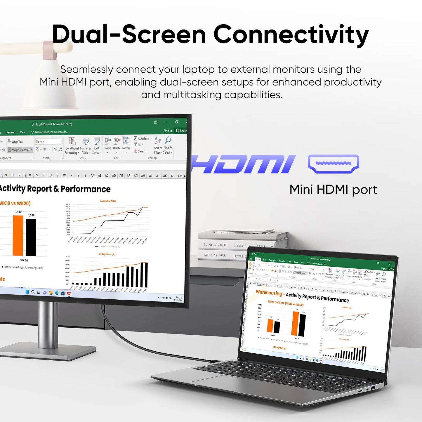 15.6" Laptop Computer,8Gb RAM 256GB Ssd,Windows 11 Pro Bussiness Notebook PC,MS Office 365,Intel Celeron N4000(Up to 2.6Ghz) 100% Srgb Screen,2.4G/5G Dual Band Wifi