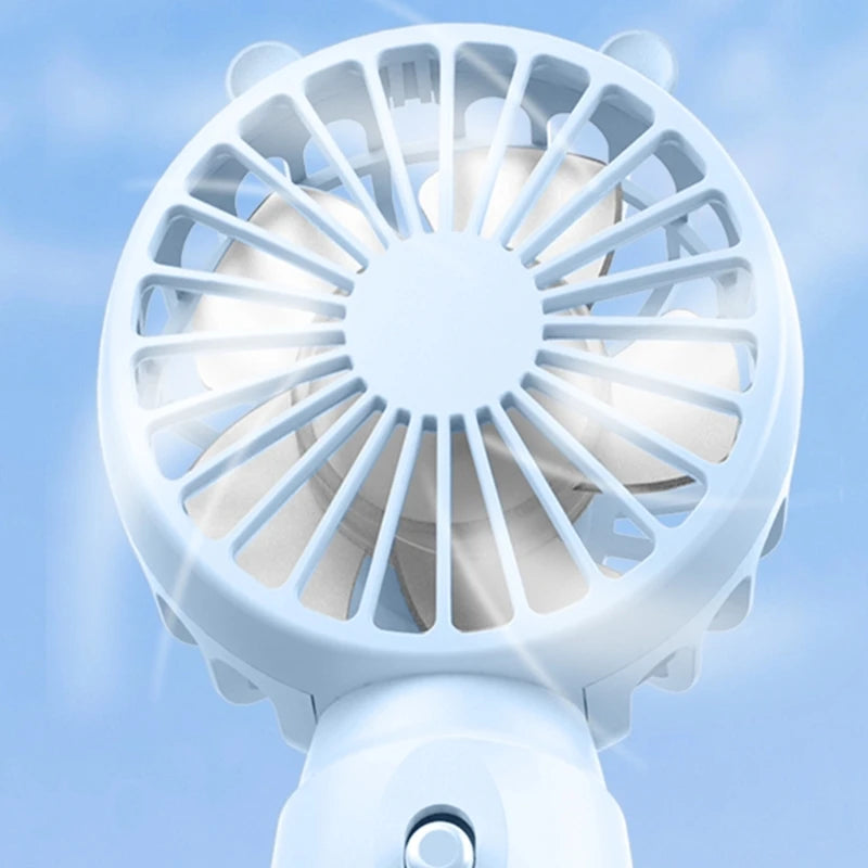 Small Fan Handheld Mini Fan Summer Portable Fan Aa-Battery Operated