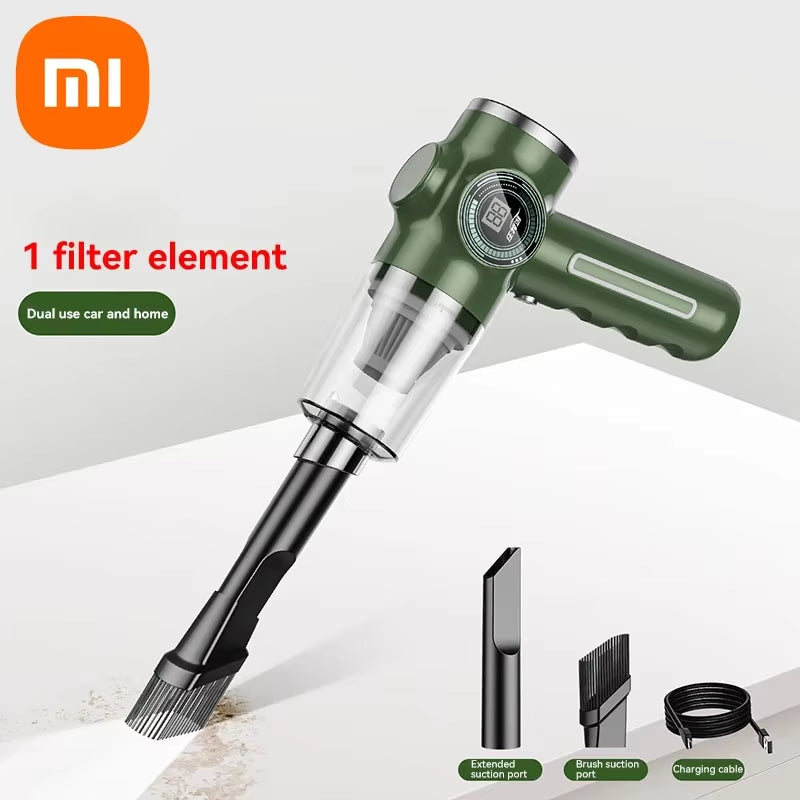 98000Pa Cordless Handheld Vacuum: Wet/Dry, High Power, Car & Home Use