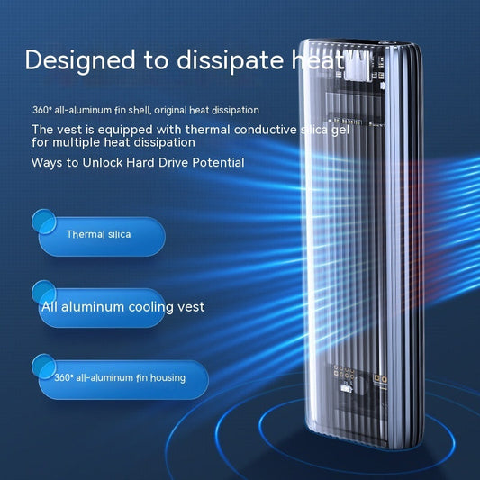 Notebook SSD External Enclosure - Portable Storage Adapter Case