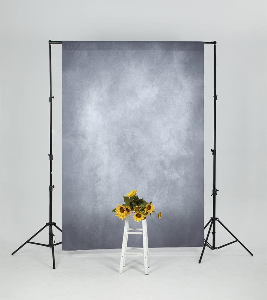 5X7Ft Abstract Blue Grey Backdrop Portrait Backdrops for Vintage Photography