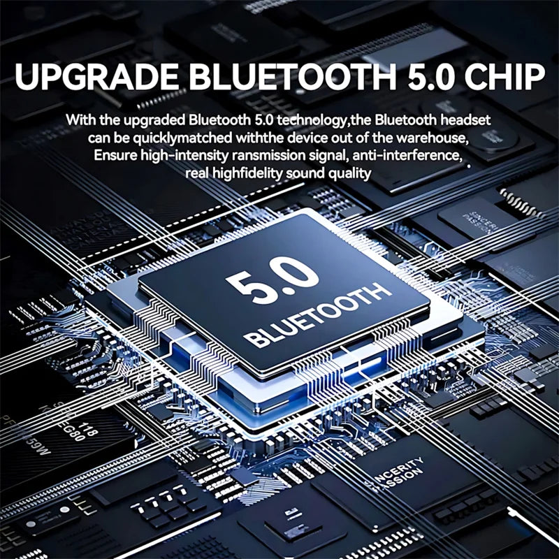 T8 PRO Tws Bluetooth Earbuds Transparent with LED Digital Display Wireless In-Ear Earphone for Xiaomi Huawei Iphone Headphone