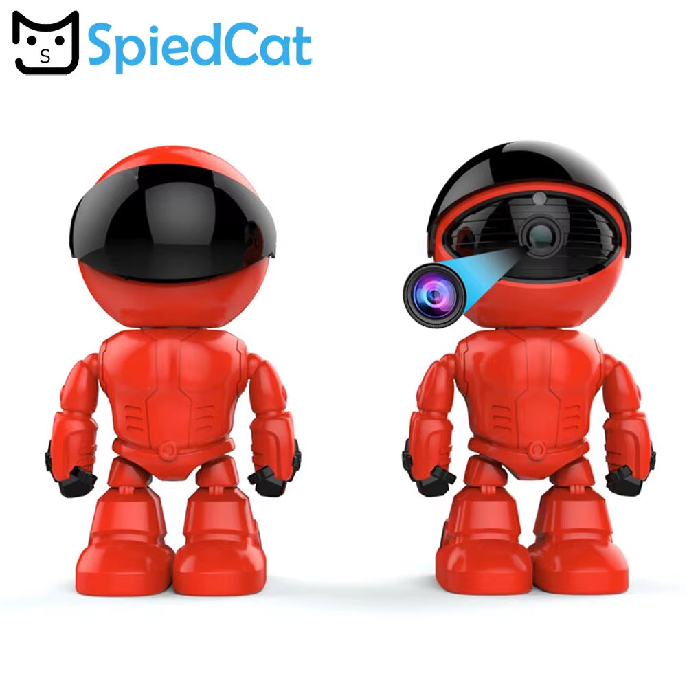 960P WiFi IP Robot Camera: 2-Way Audio, Night Vision