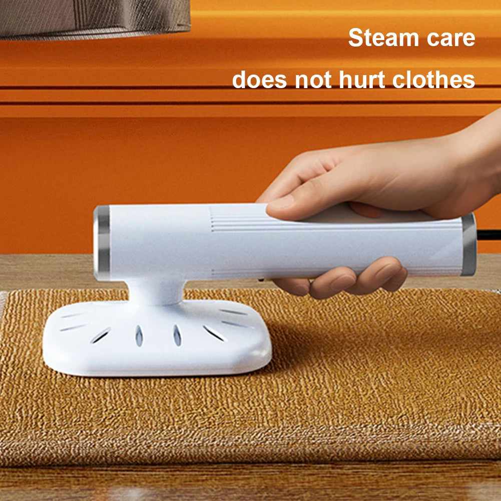 2025 New Mini Steam Iron 360°Rotating Handheld Portable Garment Steamer Home Travelling Dry Wet Clothes Fabric Ironing Machine