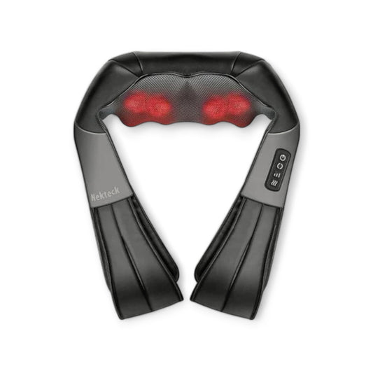 Nekteck Shiatsu Massager - Deep Muscle Pain Relief with Heat Therapy