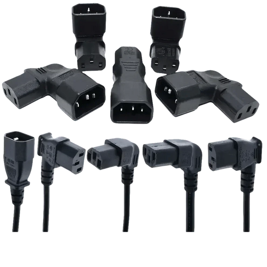 C13/C14 Power Angle Extension Cable - Professional Connectivity Solution