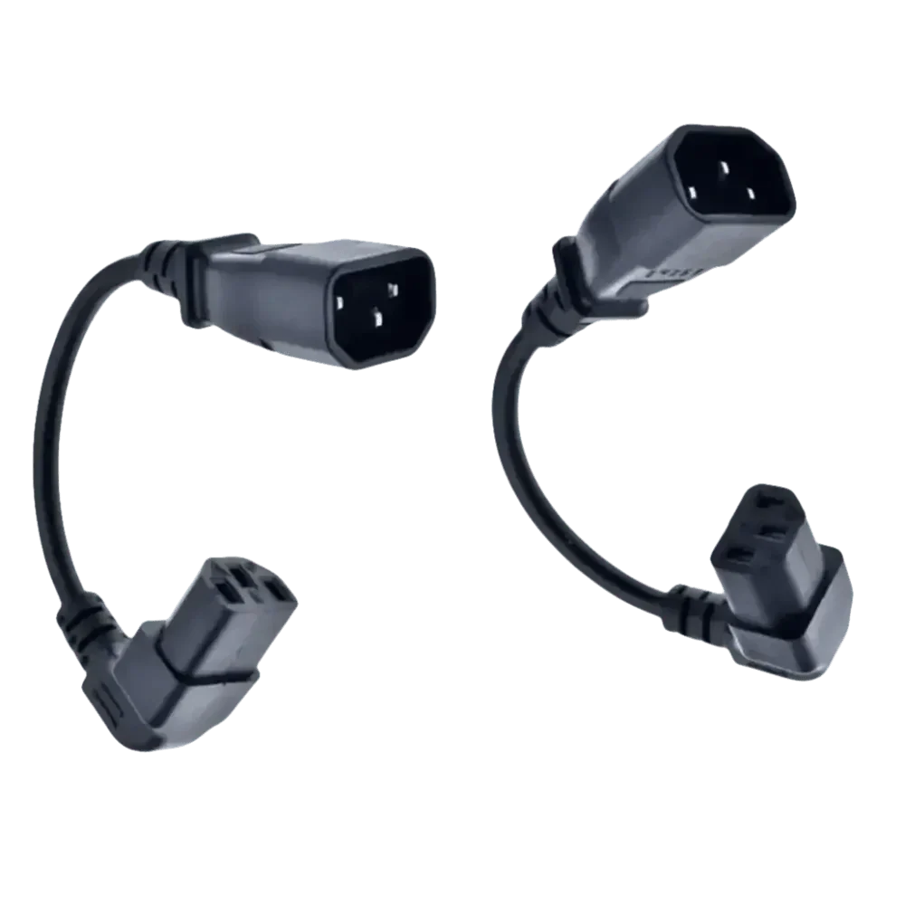 C13/C14 Power Angle Extension Cable - Professional Connectivity Solution