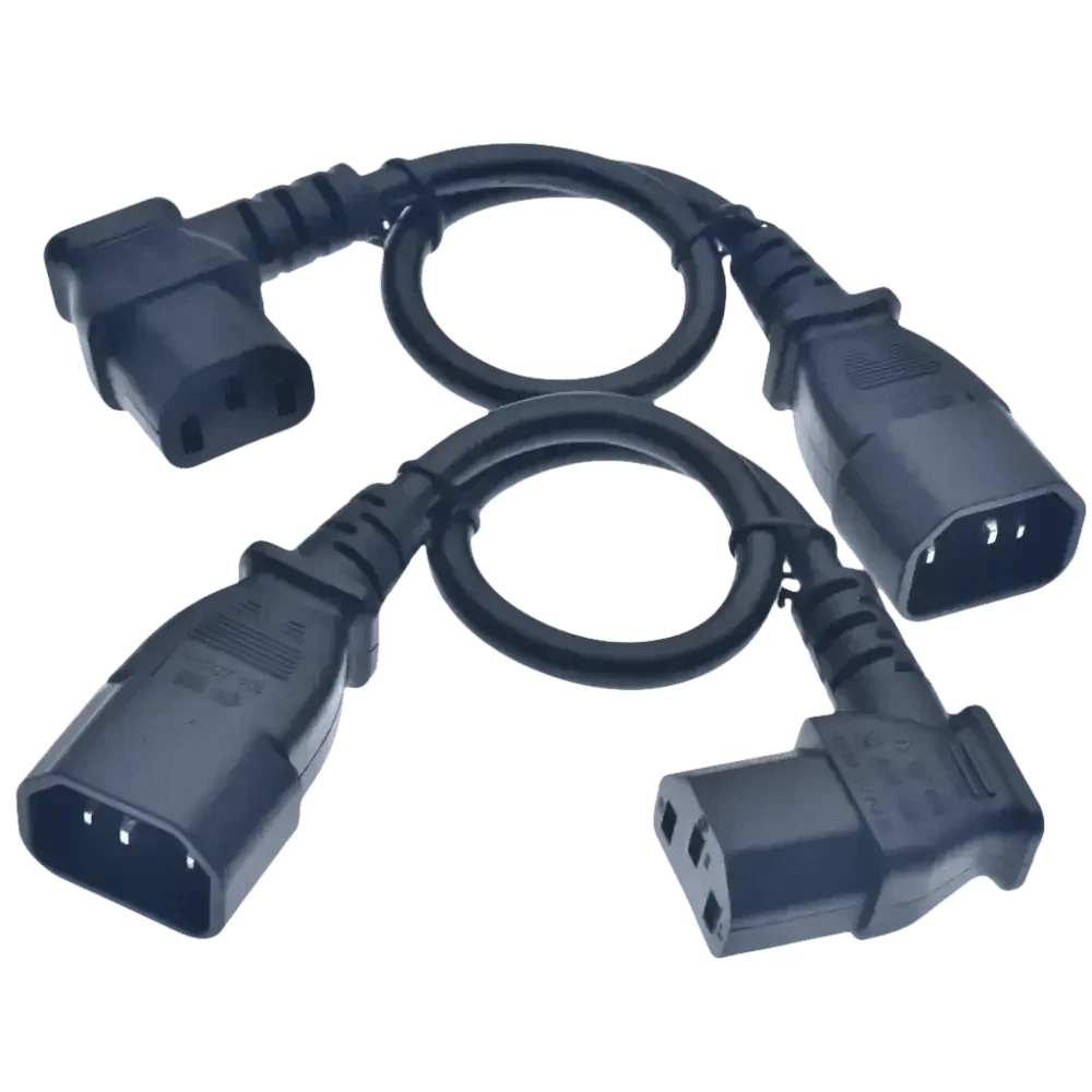 C13/C14 Power Angle Extension Cable - Professional Connectivity Solution