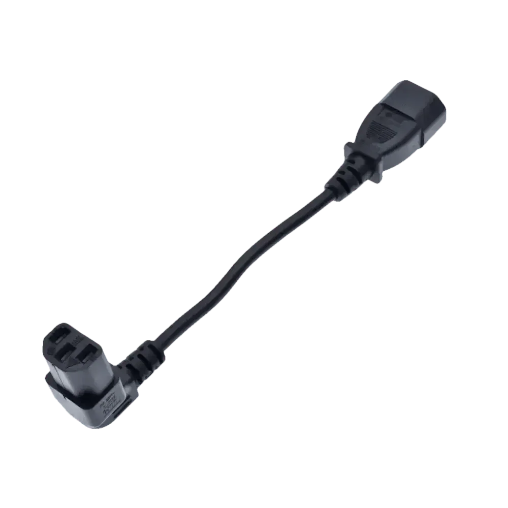 C13/C14 Power Angle Extension Cable - Professional Connectivity Solution