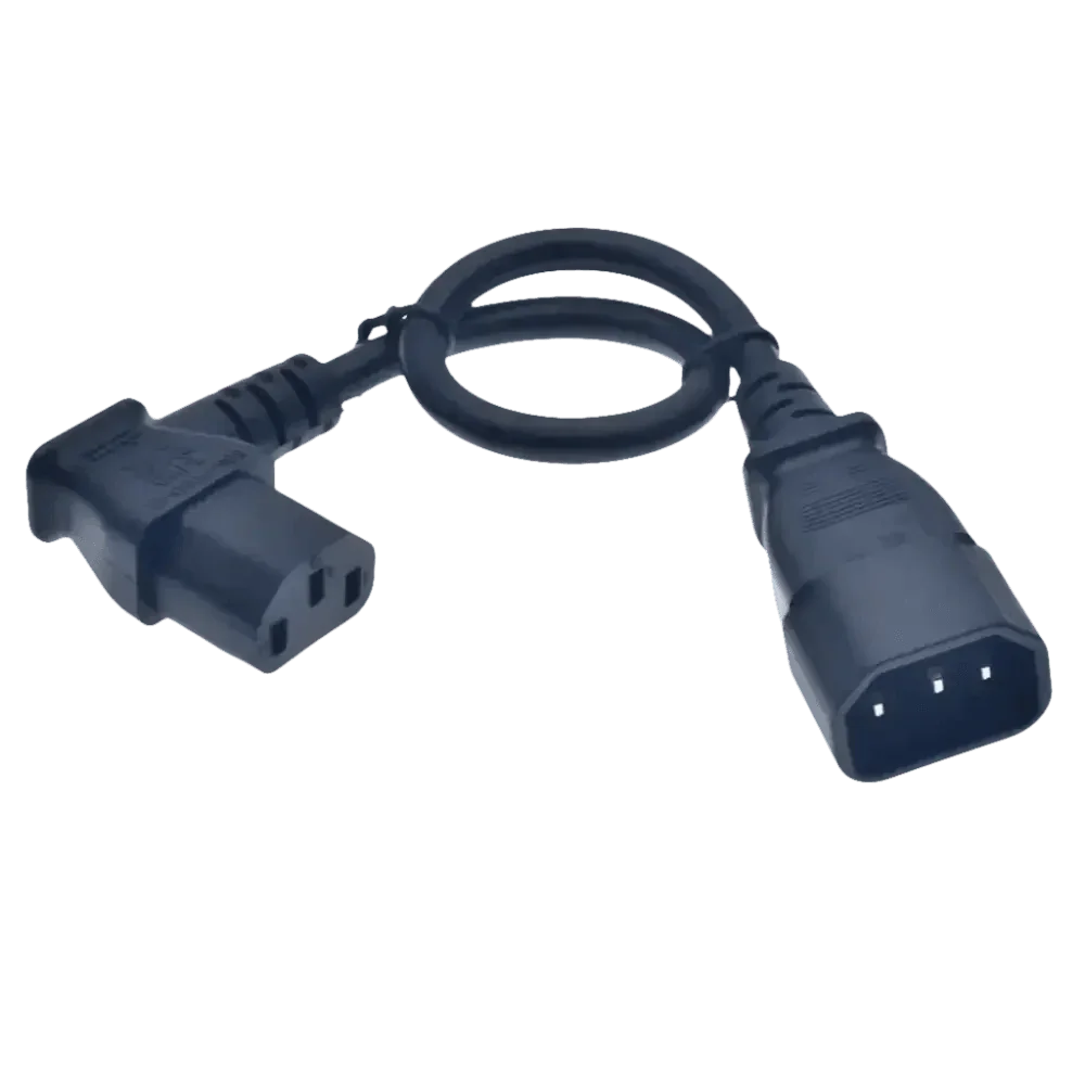 C13/C14 Power Angle Extension Cable - Professional Connectivity Solution