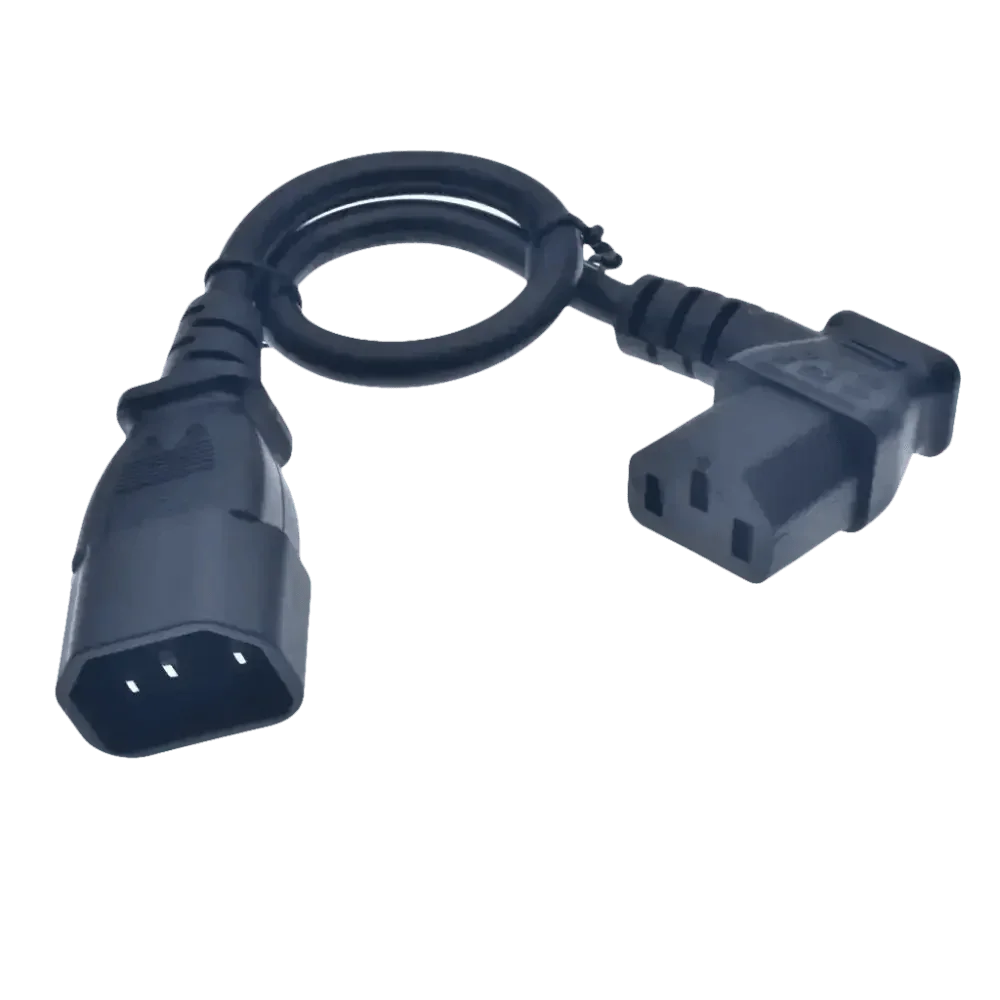 C13/C14 Power Angle Extension Cable - Professional Connectivity Solution