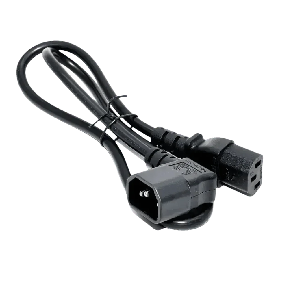 C13/C14 Power Angle Extension Cable - Professional Connectivity Solution