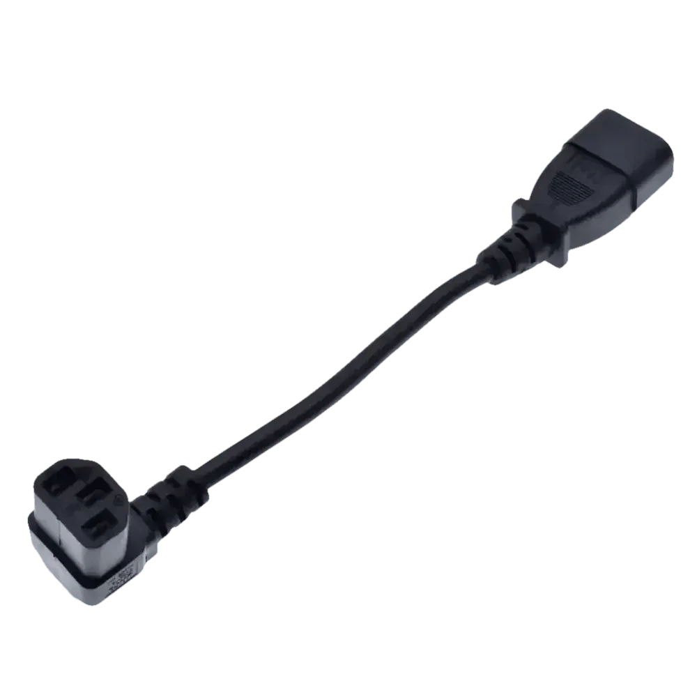 C13/C14 Power Angle Extension Cable - Professional Connectivity Solution