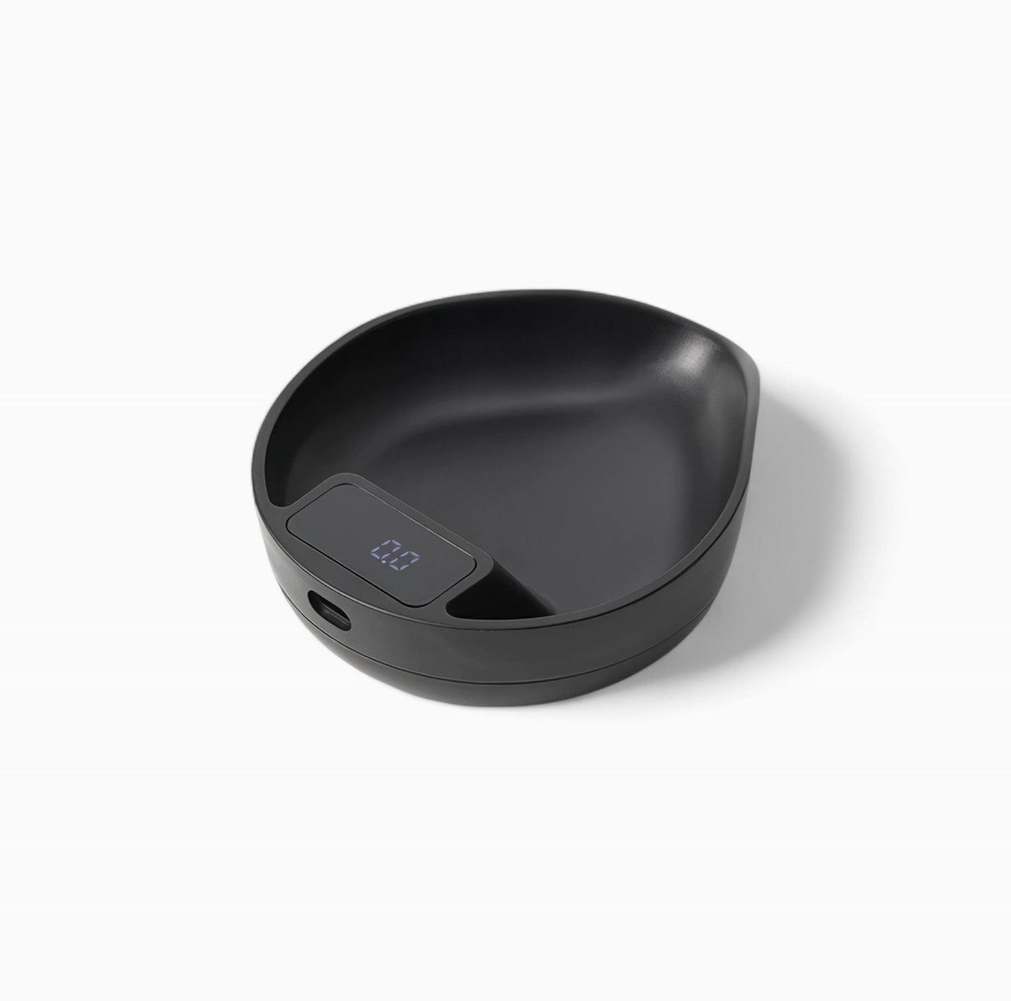 Electronic Walnut Coffee Scale - Precision Weighing with Leaf Design