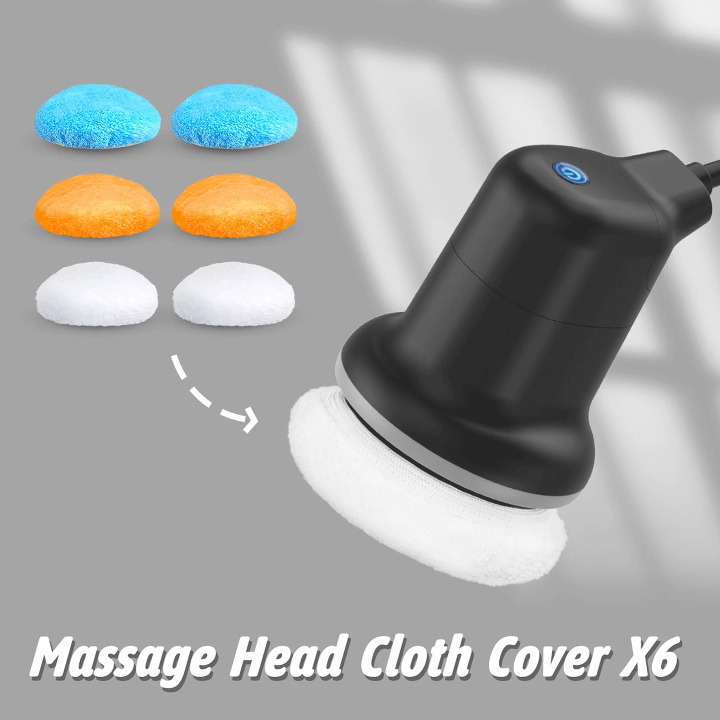 Handheld Massager-Pl676, Black