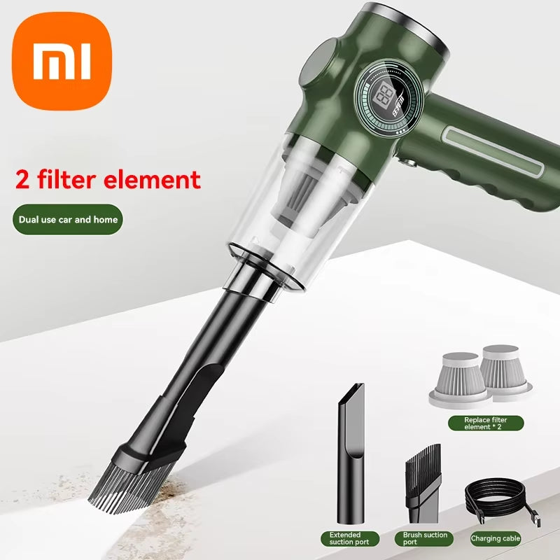 98000Pa Cordless Handheld Vacuum: Wet/Dry, High Power, Car & Home Use