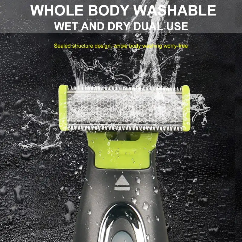 T-Blade Full Body Trimmer: USB, Washable, for Men & Women