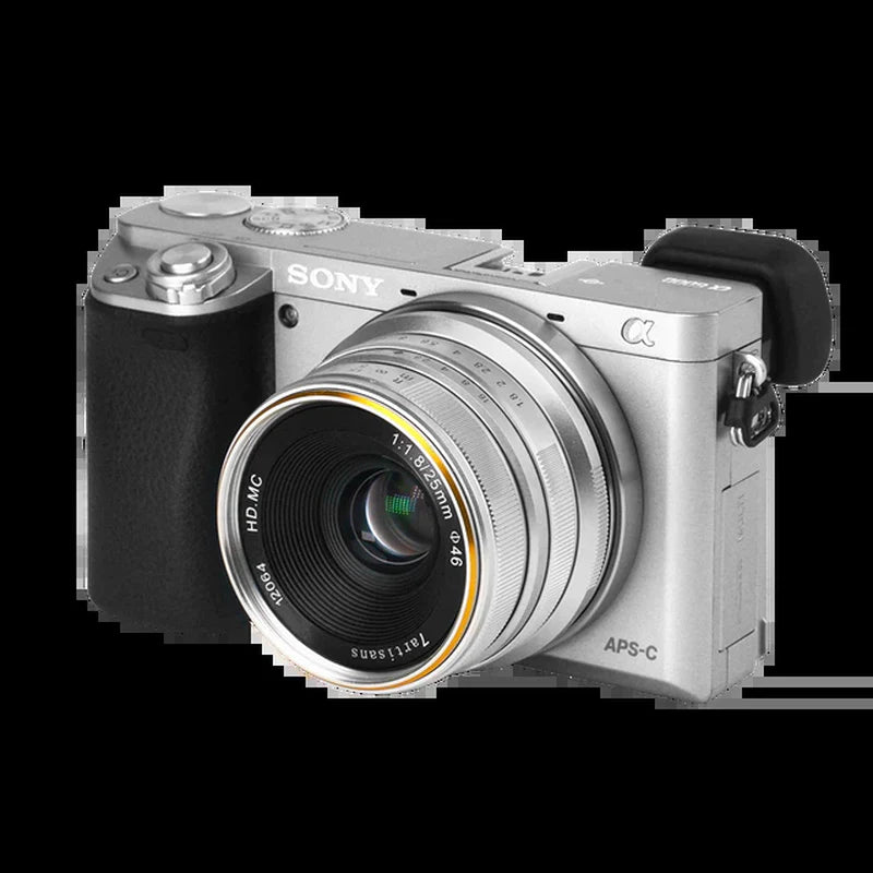 7Artisans 7 Artisans 25Mm F1.8 Manual Focus Prime Lens for Sony E/Fujifilm Fx/Canon Eos-M/Olympus and Panasonic Micro 4/3 Mount