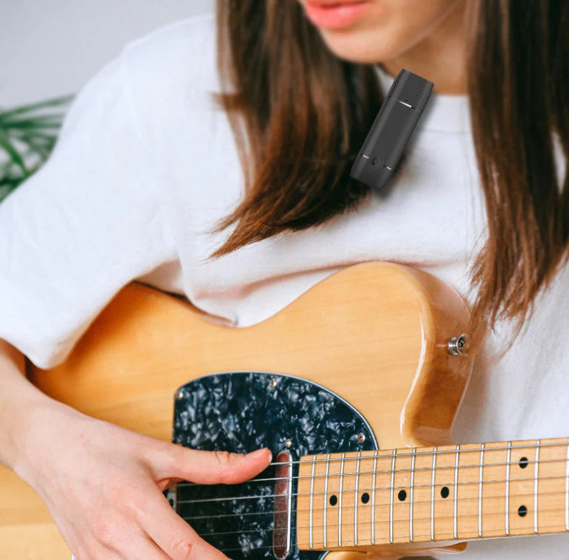 Portable Wireless Mic Compact Audio Recorder Tiny Mic for Clear Sound