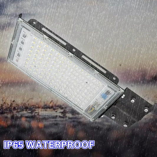 100W LED Street Light AC 220V-240V Outdoor Floodlight Spotlight IP65 Waterproof Wall Light Garden Road Street Pathway Spot Light