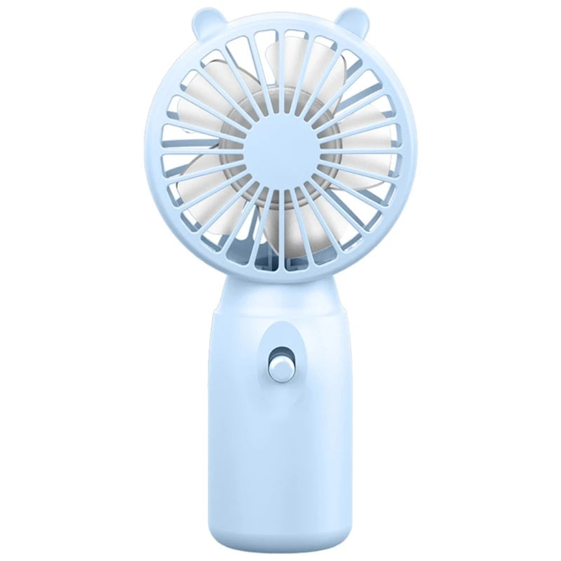 Small Fan Handheld Mini Fan Summer Portable Fan Aa-Battery Operated