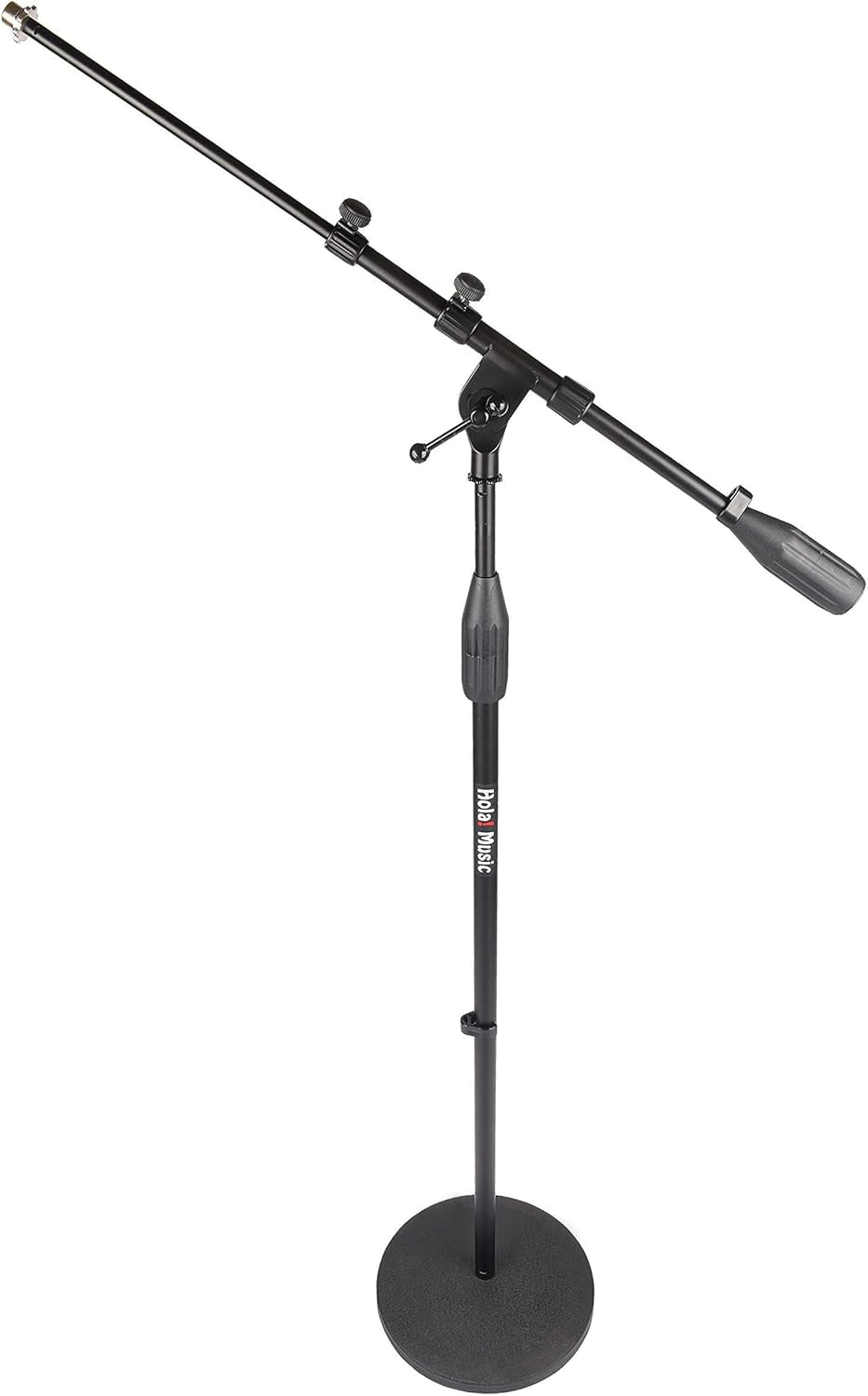 Mic Stand W/Adjustable Height for Home, Studio, Office or Stage Use – Weighted Base