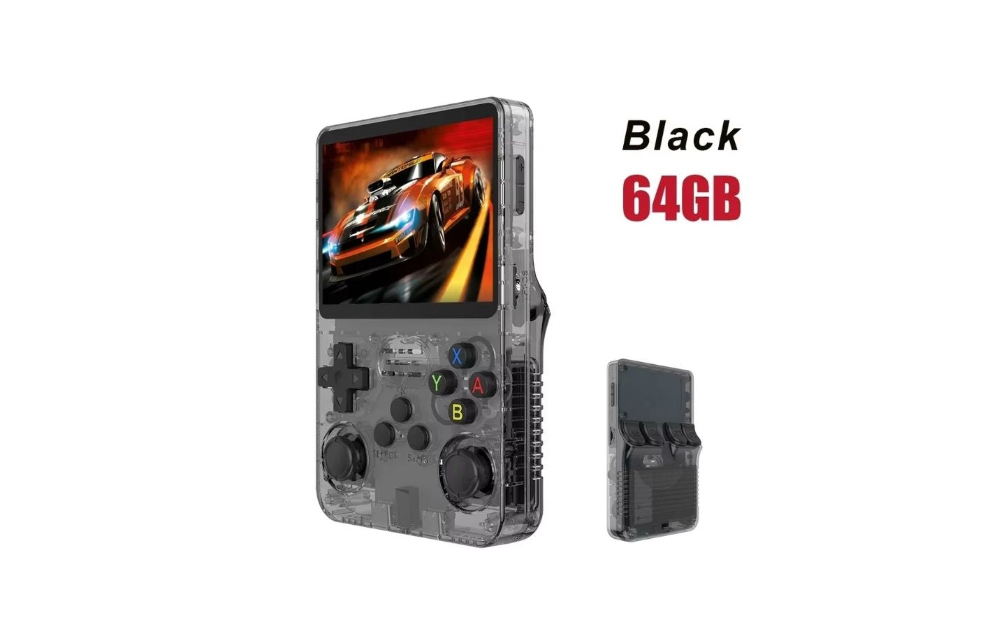 R36S Retro Gaming System: 256GB, 3.5" IPS, Portable