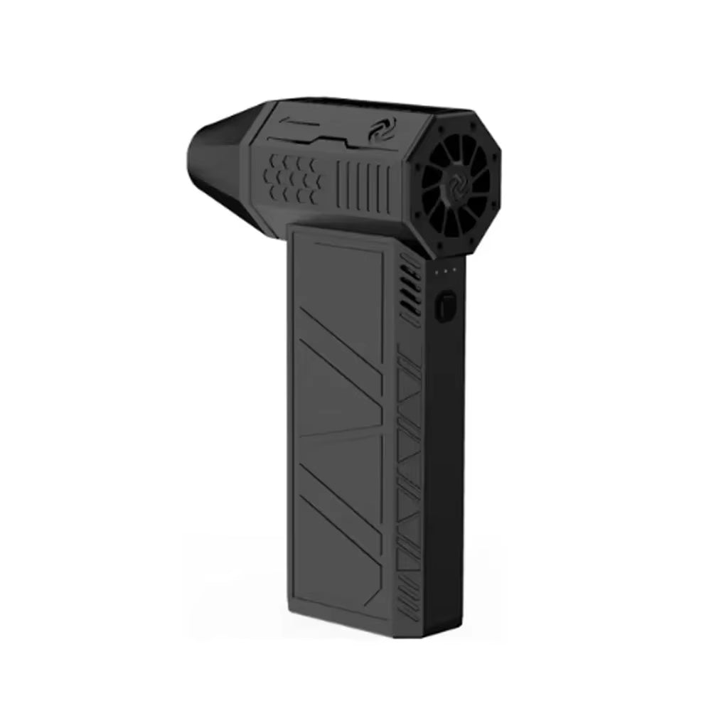 Mini Electric Turbo Jet Fan: 52M/S Wind, 3-Speed, for Computer & Car