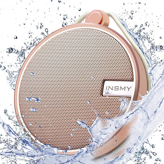 IPX7 Waterproof Bluetooth Shower Speaker: Portable, Loud & Clear Sound