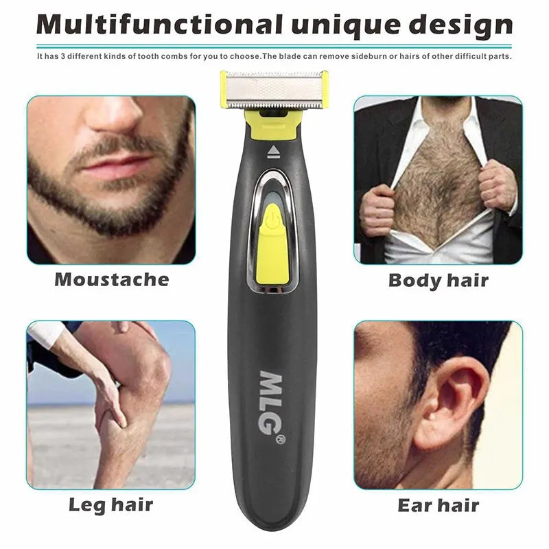 T-Blade Full Body Trimmer: USB, Washable, for Men & Women