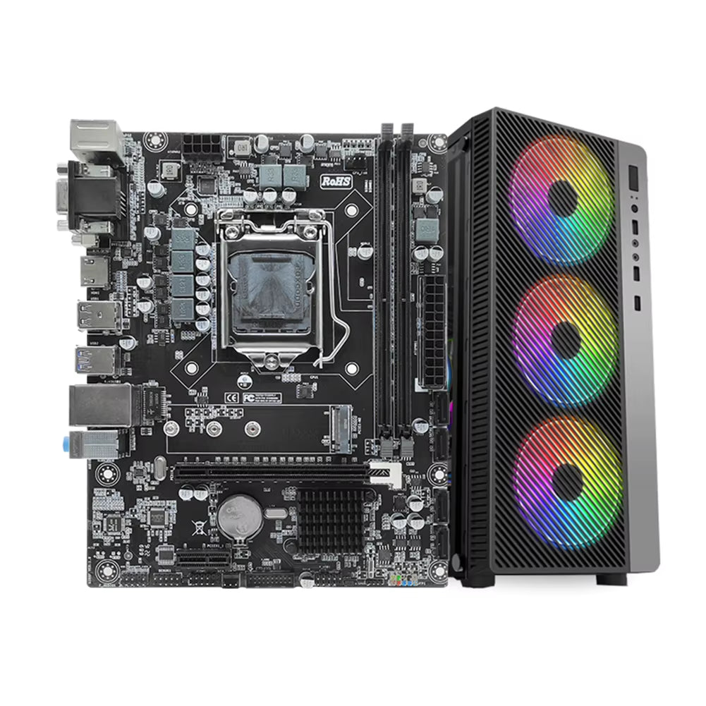 H310 Computer Motherboard 32GB LGA1151 Desktops Motherboard Vga/Hdmi-Compatible/Dvi Ports Micro-Atx DDR4 Motherboard