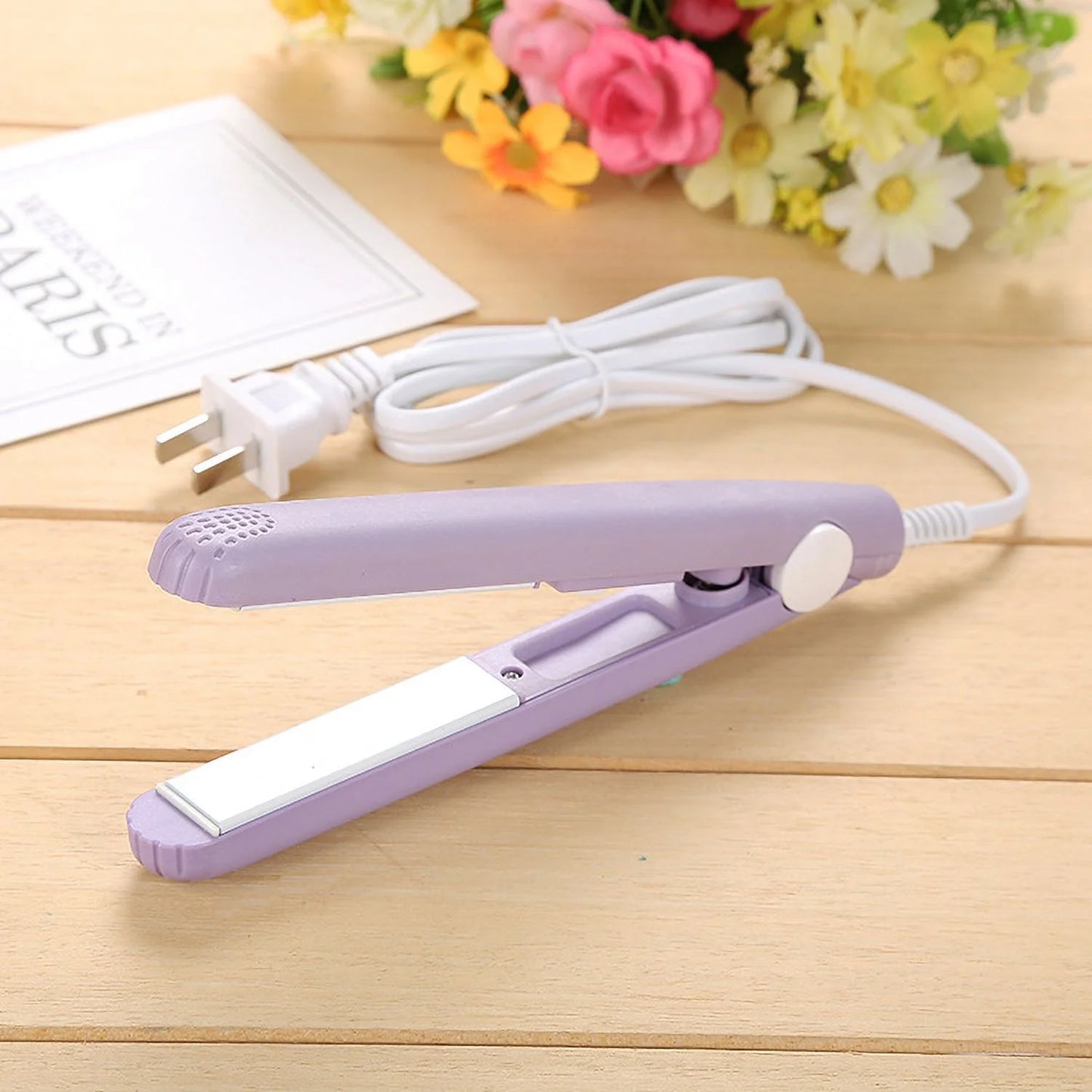 Hairdressing Tool, Hair Curler, Steam Styler Heating Flat Led Hair Straightener Styling Hair Tool