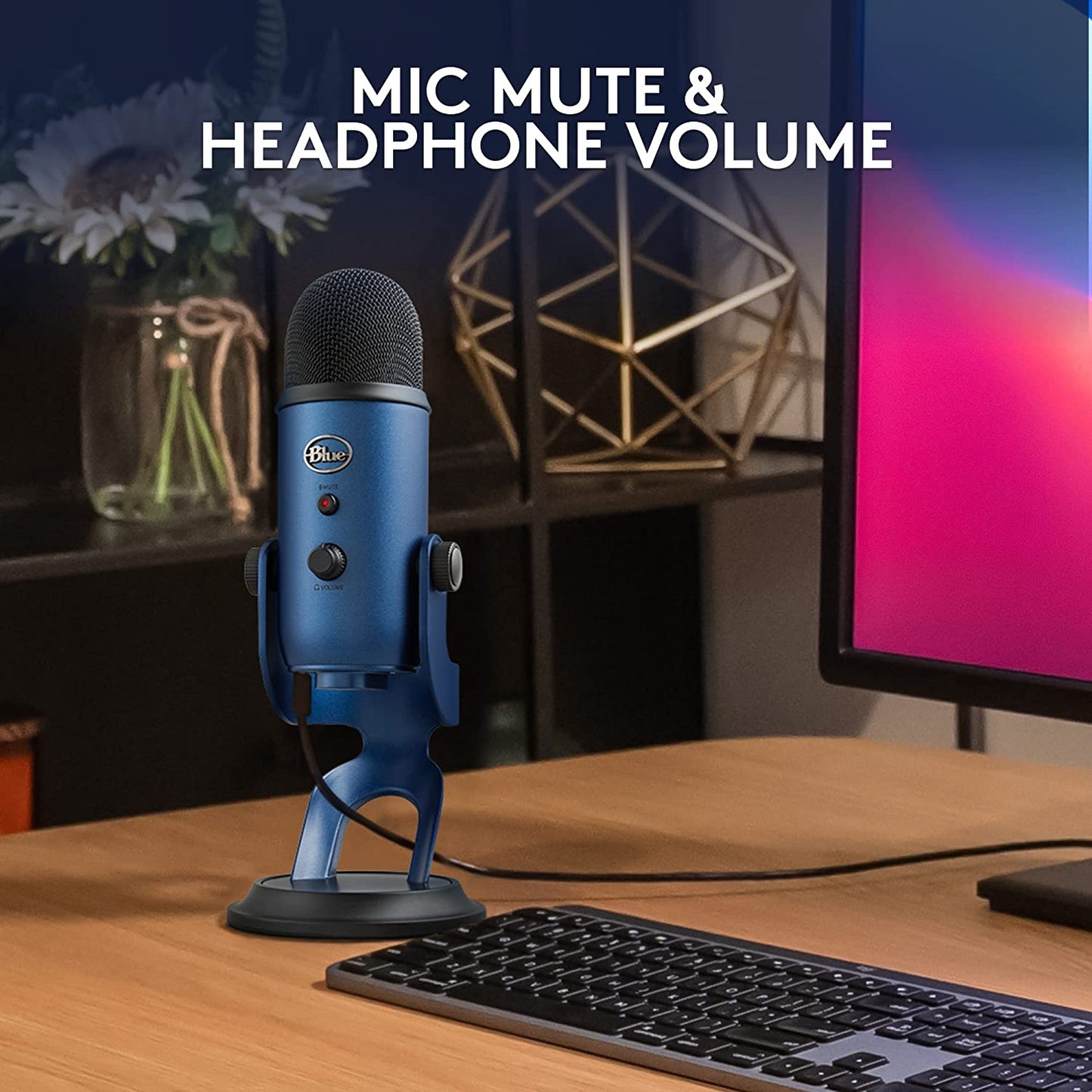 Logitech Yeti USB Microphone: Studio Sound for Gaming, Streaming & More