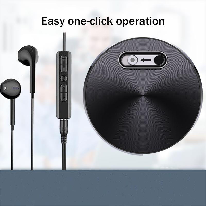 HD Voice Recorder: One-Touch, Large Memory & Smart Sound