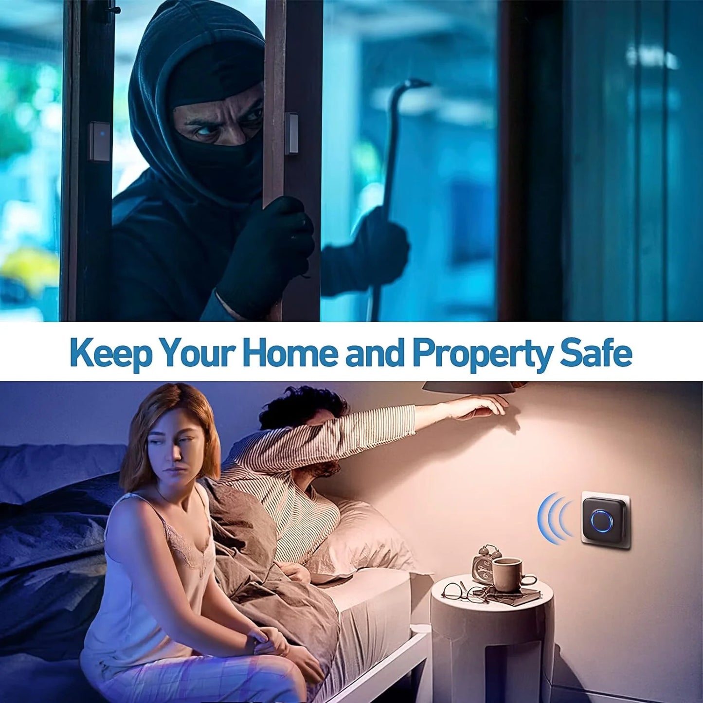 , 16Ft Black Motion Household Sensors & Alarms