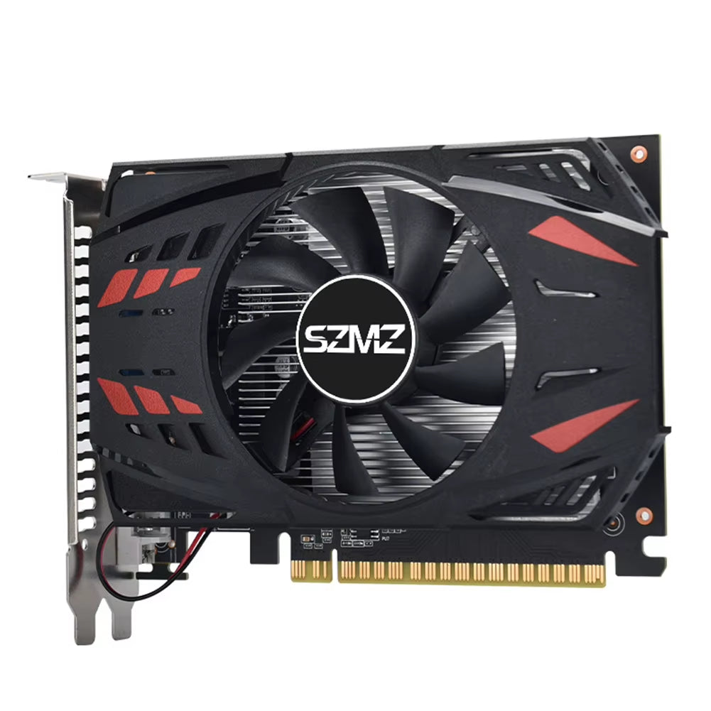 GT730 Graphics Card HD+VGA+DVI DDR3 4GB Low Profile Graphics Card PCI-E2.016X Gaming Graphics Card 128 Bit with Cooling Fan