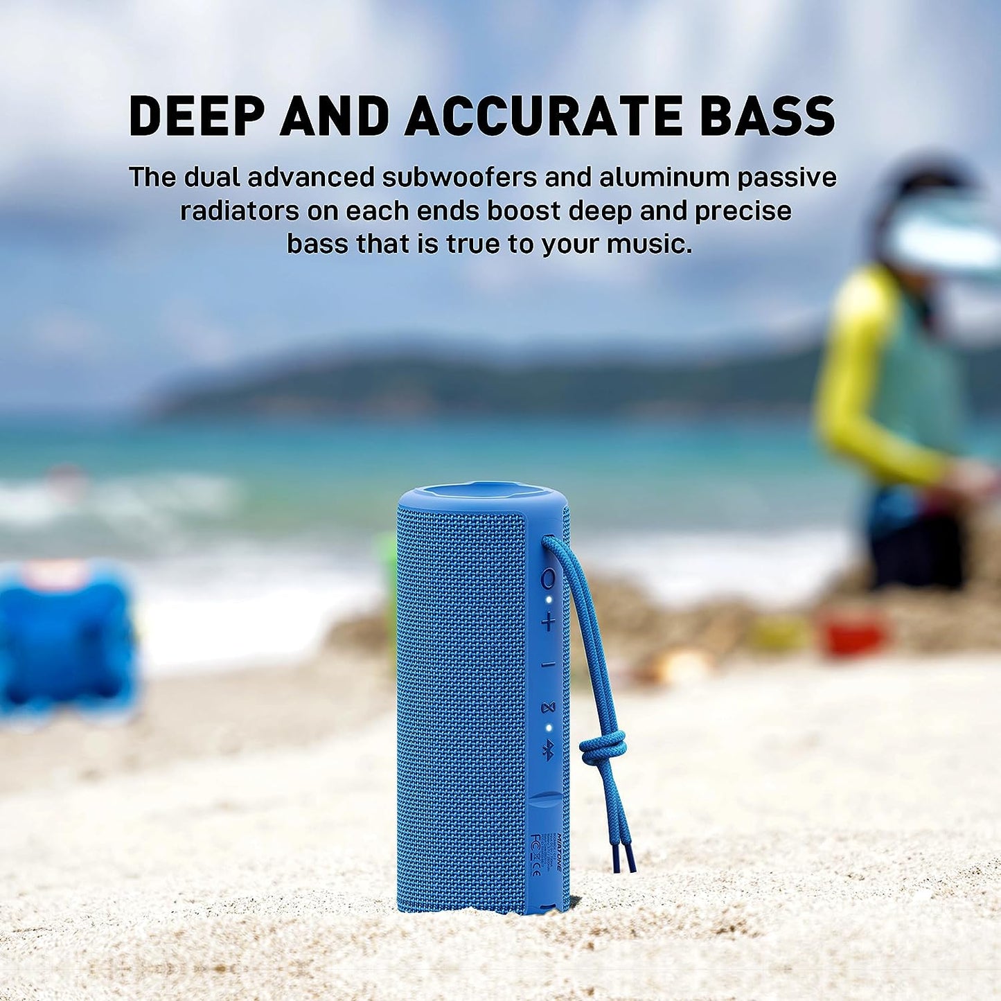 Outdoor Waterproof Portable Bluetooth Boombox