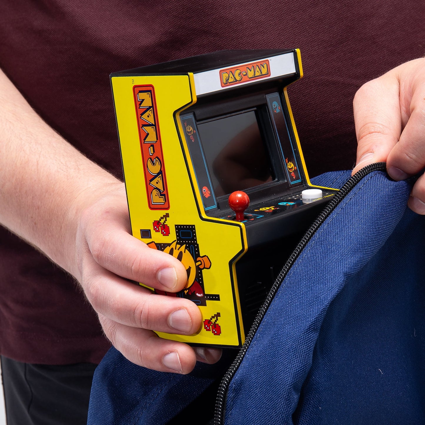 Arcade Classics Pac-Man - Retro Mini Arcade Game, 4-Color Screen, Great Gift for Kids 8+