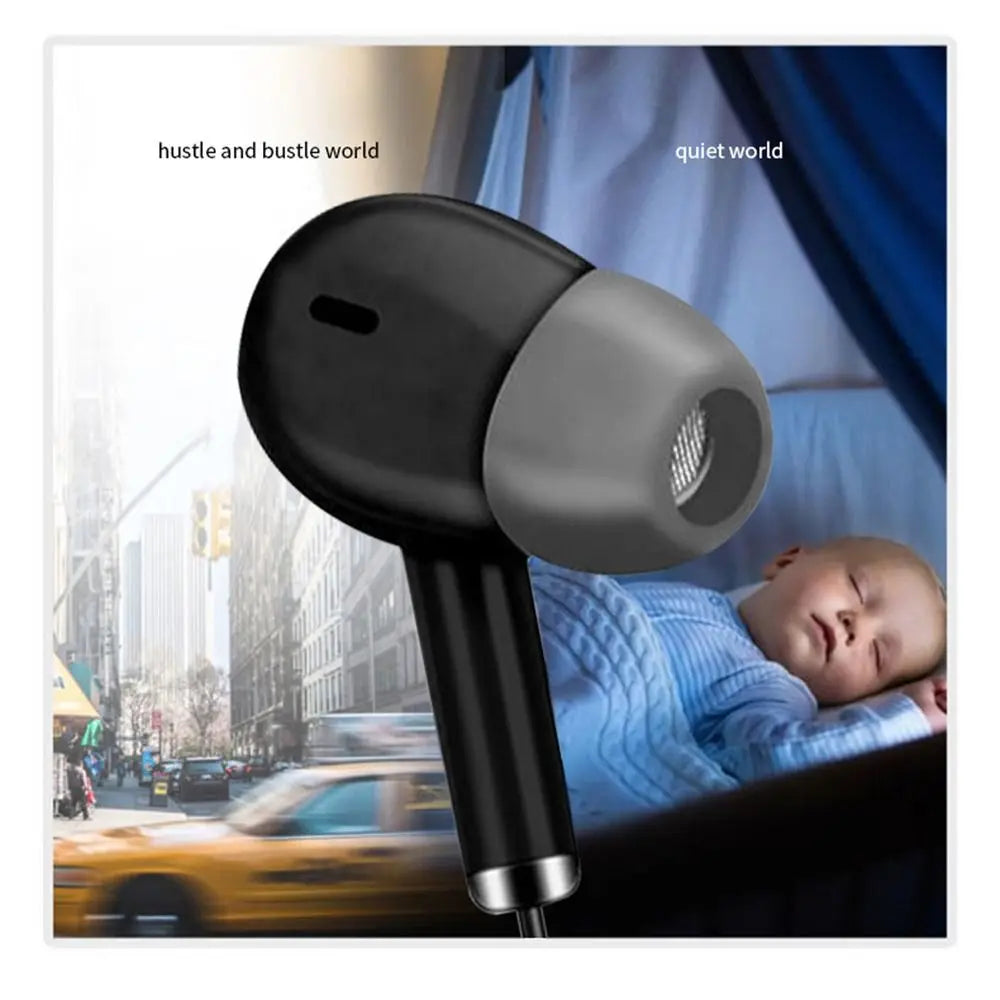 High Definition Wired Earphone 3.5Mm In-Ear Control Portable Sport Wired Headset with Mic Wired Headphones for Mobile Phones