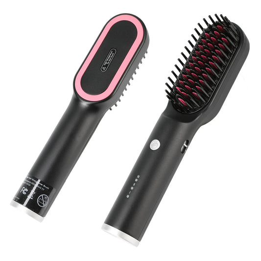 Hair Dryer Brush Negative Lon 3 in 1 Hot Air Dryer Styler and Volumizer Pro Hair Straightener Curler Blow Dryer Brush