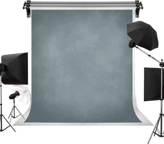 5X7Ft Abstract Blue Grey Backdrop Portrait Backdrops for Vintage Photography