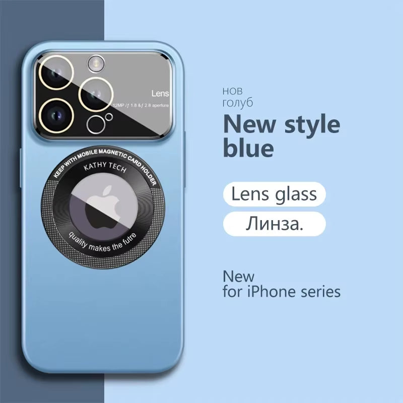 Seamless Wireless Charging & Camera Defense: Luxury Matte MagSafe Case for iPhone 15/14/13/12/11 Pro Max Plus