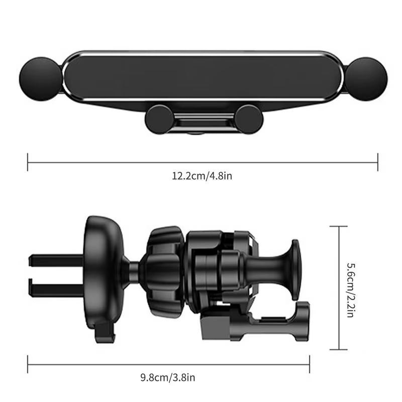 Secure Car Vent Phone Holder: Universal, Easy Install