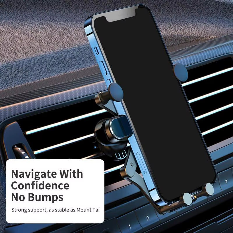 Secure Car Vent Phone Holder: Universal, Easy Install